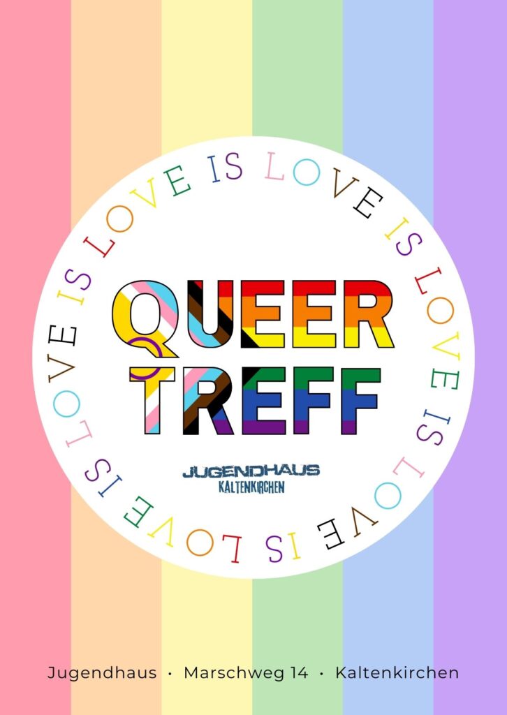 Flyer des Queer-Treff_Vorderseite